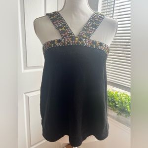 Madewell Embroidered Swing Sweater size Small